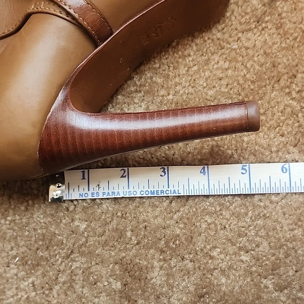 Tory Burch Vicuña Dorese High Heel Booties